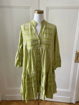 KLEID BESTSELLER MUST HAVE GOLD/GRÜN