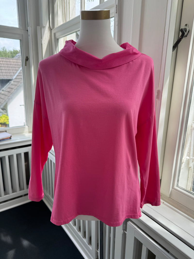 Oberteil mit Kragen basic pink