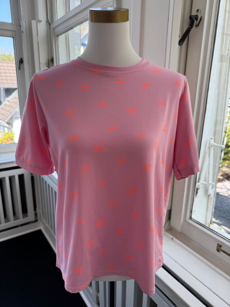 T-shirt Schleife orange