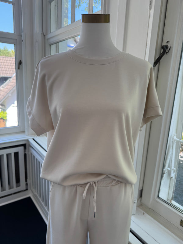T-Shirt kastiger Schnitt super soft beige