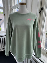 Sweatshirt Namaste mint/rosa