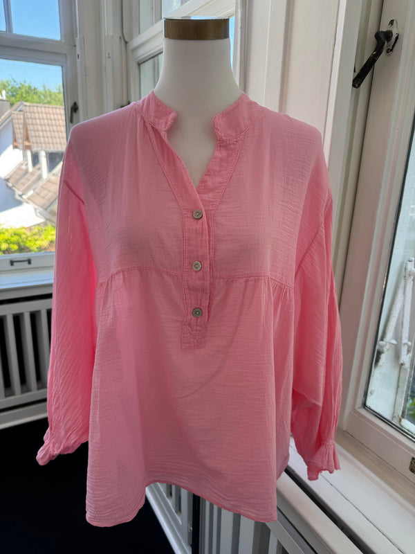 Leichte Bluse rosa