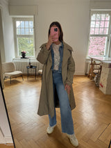 Stretch Jeanshose mit Fransen – Knöchellang & Super Bequem