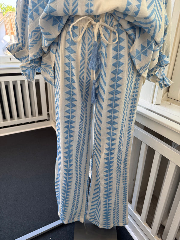 Hose gemustert summer must have limited blau
