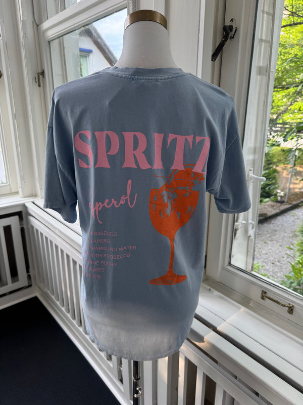 T-Shirt Spritz Aperol blau