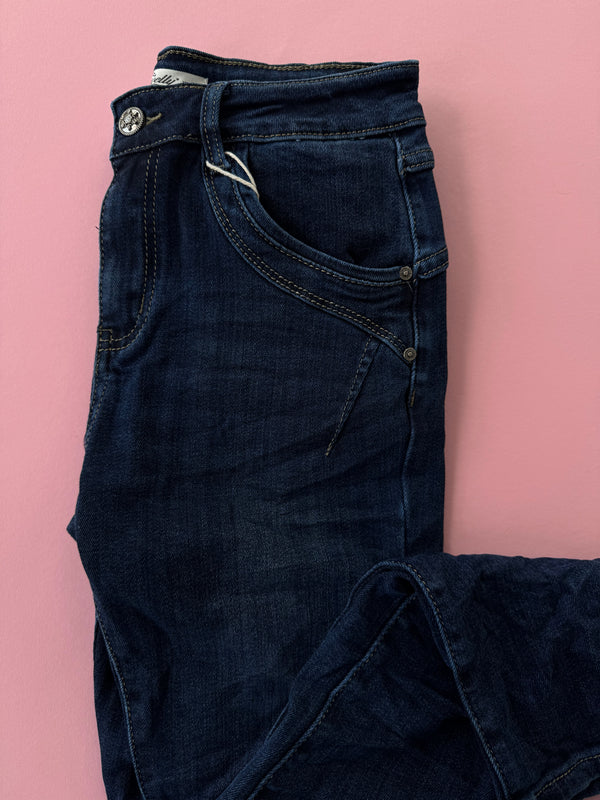 Jeans basic darkblue