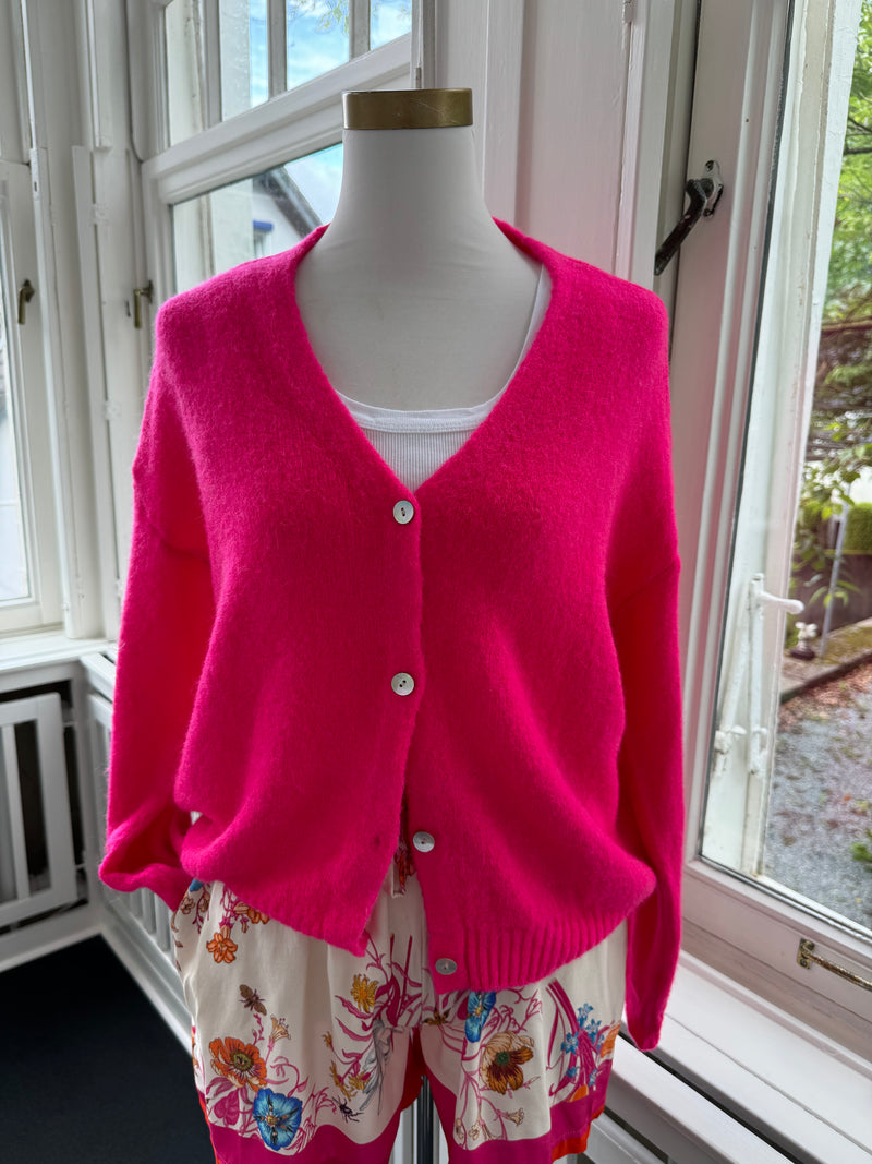 Strickjacke Soft must have neonpink