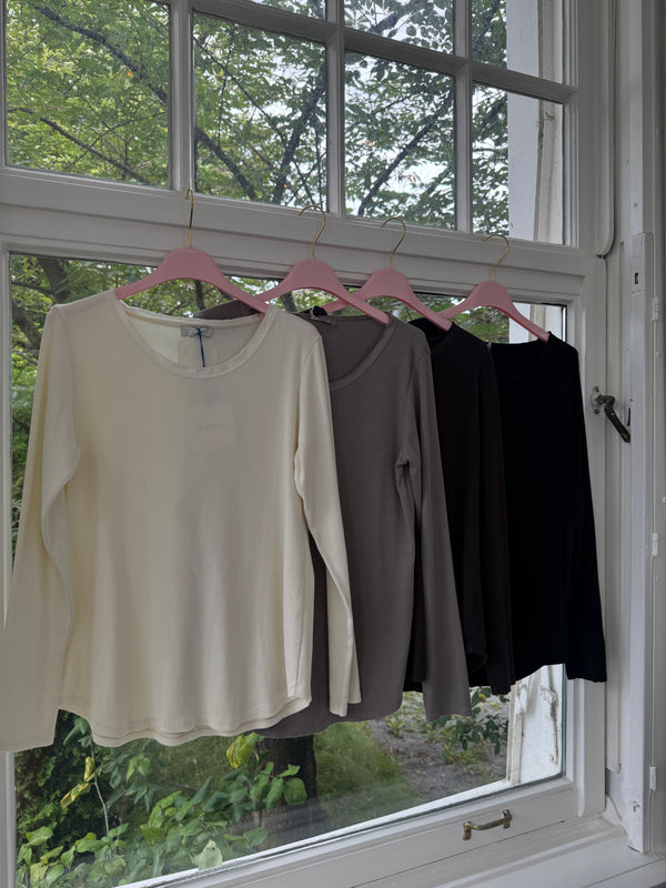 Basic Langarmshirt