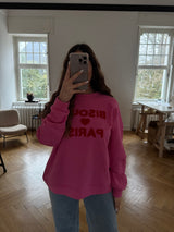 Sweatshirt Bisous pink