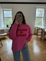 Sweatshirt Bisous pink