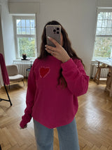 Sweatshirt love collection pink