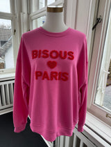 Sweatshirt Bisous pink