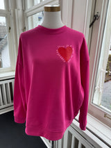 Sweatshirt love collection pink