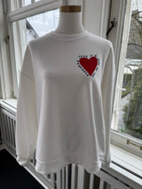 Sweatshirt love collection weiß