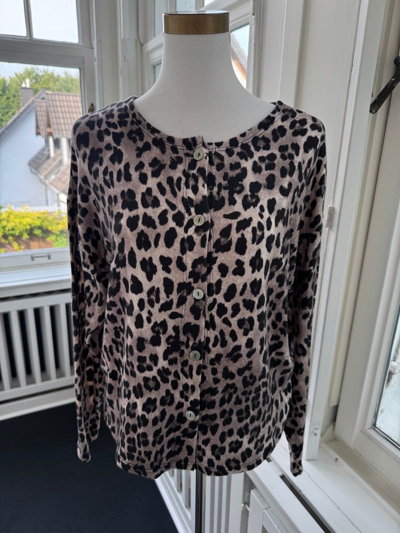 Oberteil leo mit Knöpfen must have braun/beige