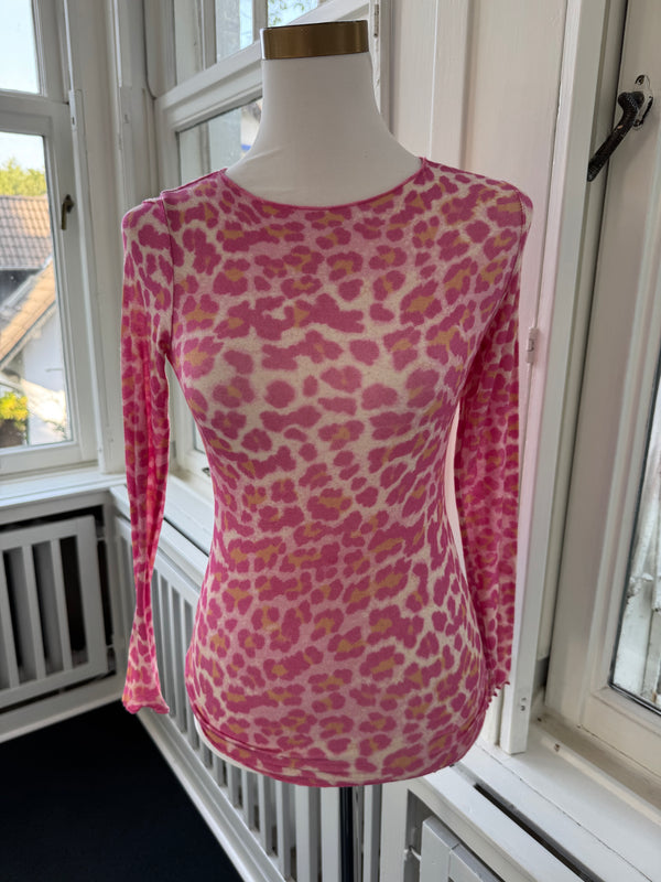 Oberteil cashmere sehr dünner Stoff pink