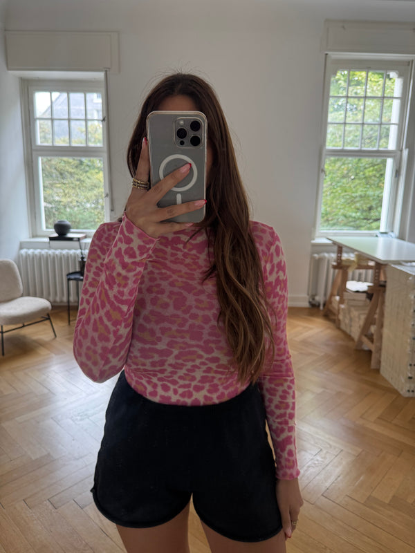 Oberteil cashmere sehr dünner Stoff pink