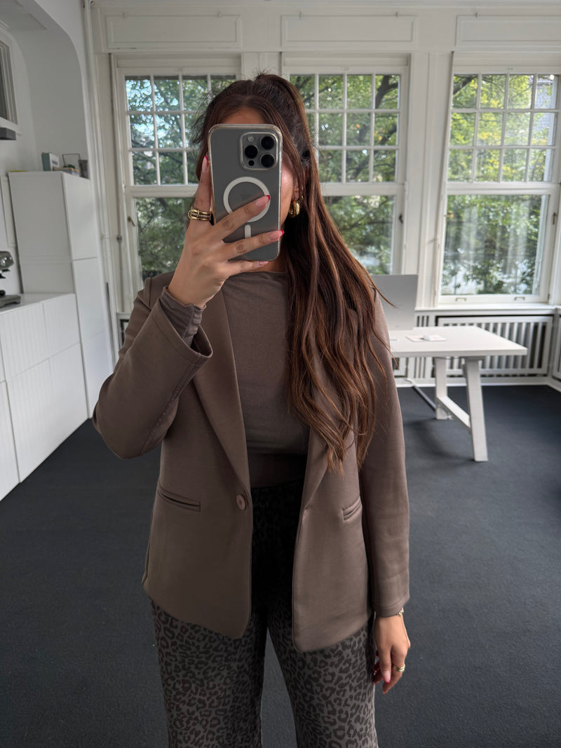 Blazer soft taupe