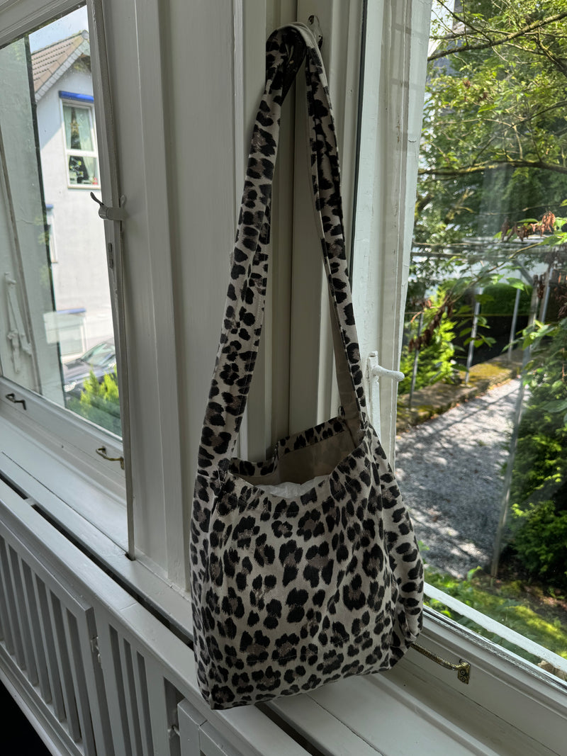 Stofftasche leo beige