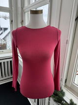 Figurbetontes Kaschmir-Shirt – One Size – Weicher Stretchstoff coral