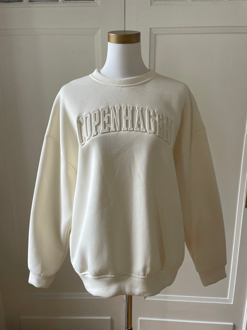Sweatshirt Copenhagen limited cremeweiss