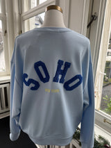 SOHO Sweatshirt One Size (36–42) – Lässiger Look babyblau