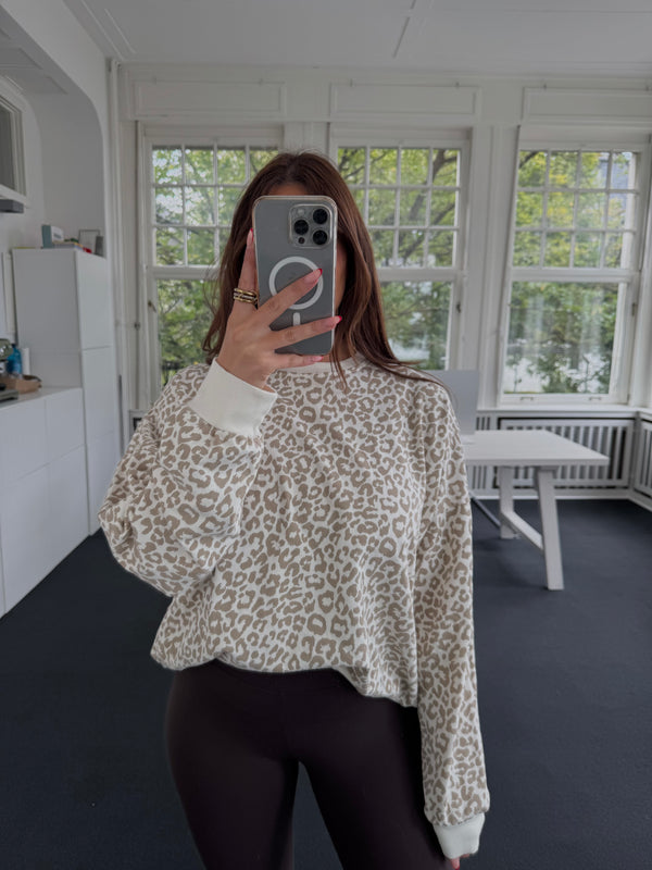 Sweatshirt leo must have beige