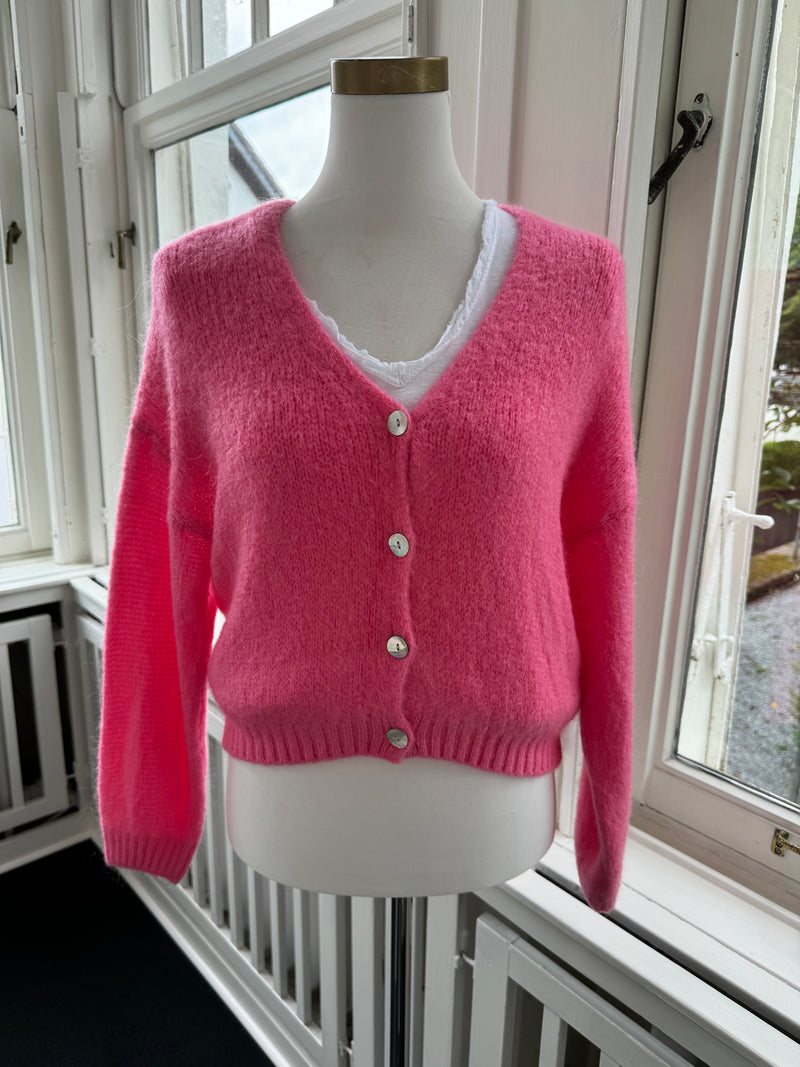 Strickjacke Ela short soft rosa