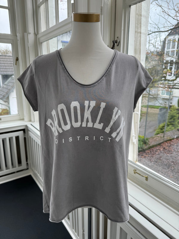 T-Shirt Brooklyn grau