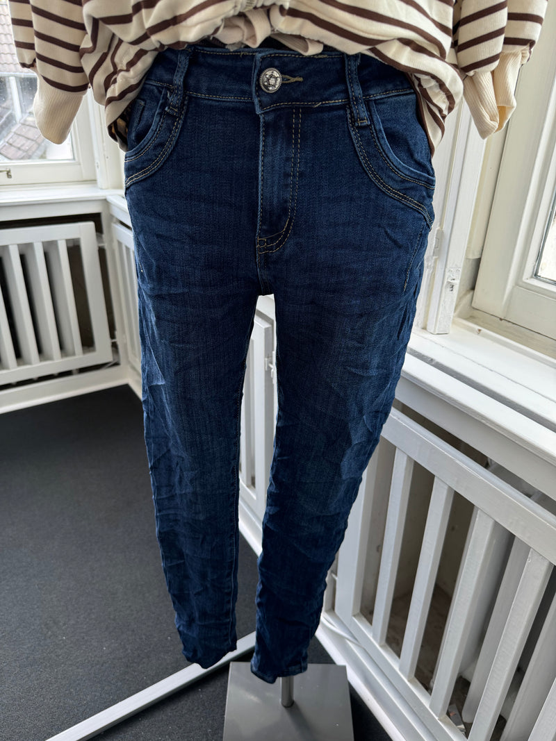 Jeans basic darkblue