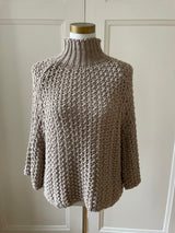 CHUCKY KNIT TOP WITH HIGH-COLLAR IN SEVERAL COLOURS